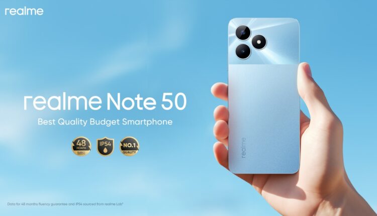 «ريلمي» تطلق «realme Note 50»