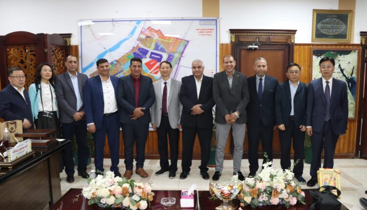 جهاز مدينة بني سويف الجديدة يستقبل وفدًا صينيًا