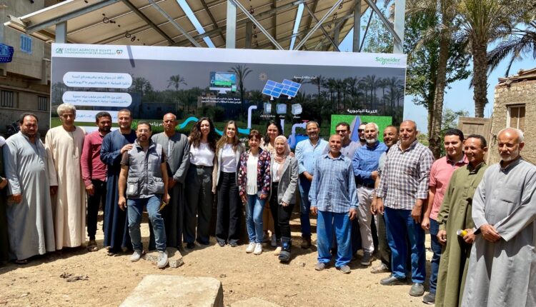 «كريدي أجريكول مصر للتنمية» و«شنايدر إلكتريك» يختتمان المرحلة الثانية من مشروعات التنمية المستدامة
