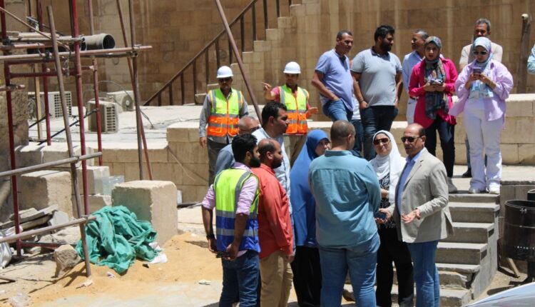 رئيس الجهاز المركزي للتعمير يتفقد مشروعات تجديد أحياء القاهرة الإسلامية والفاطمية