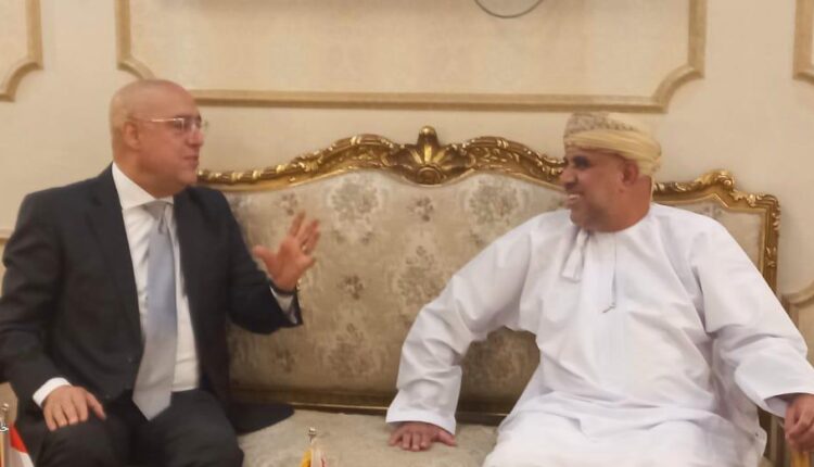 الدكتور عاصم الجزار وزير الإسكان يستقبل الدكتور خلفان بن سعيد الشعيلي، وزير الإسكان والتخطيط العمراني بسلطنة عمان