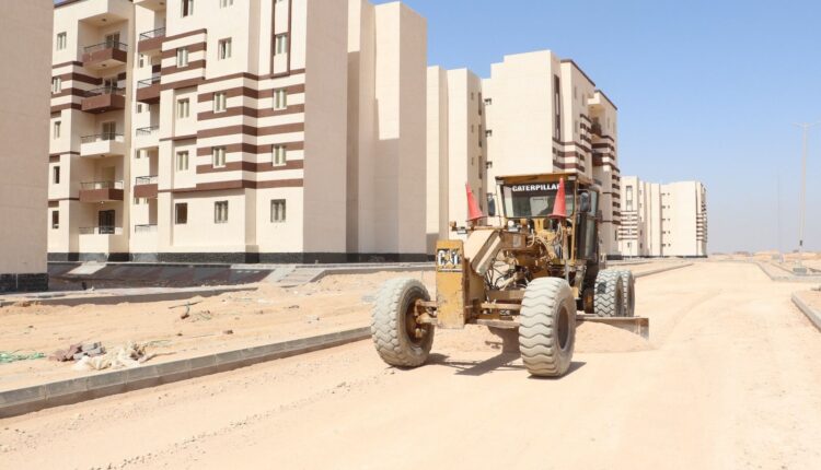 ارتفاع حجم الأعمال في مواقع عمارات "سكن لكل المصريين"