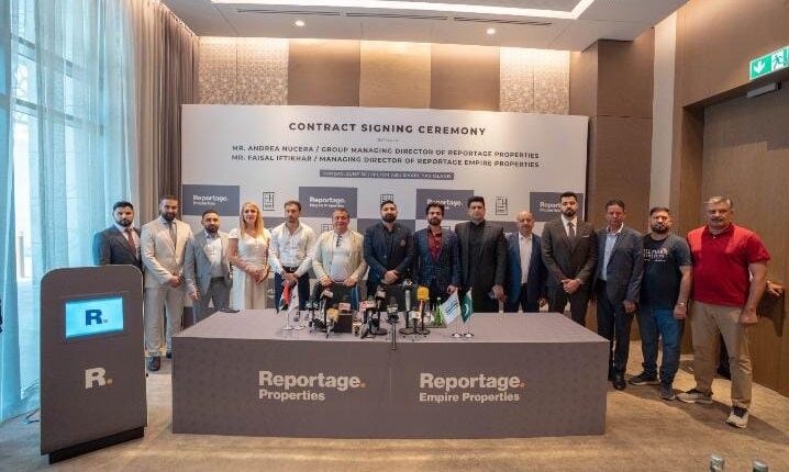 اتفاقية تعاون بين «ريبورتاج العقارية» و«إمباير هولدينج باكستان»