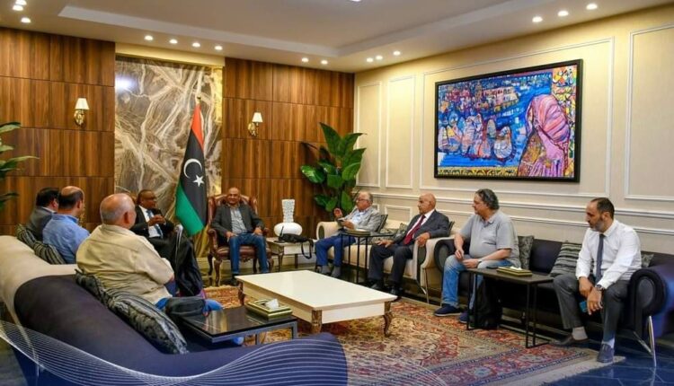 وزير الإسكان الليبي يستقبل نائب وزير الإسكان المصري