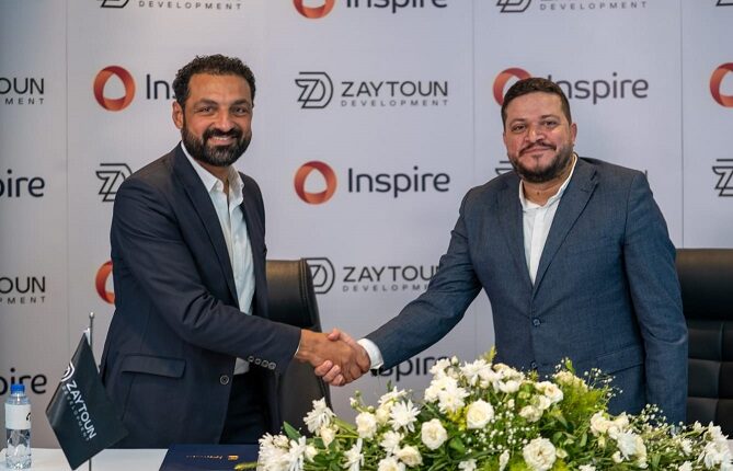 «زيتون للتطوير» توقع اتفاقية تعاون استراتيجية مع «انسباير»