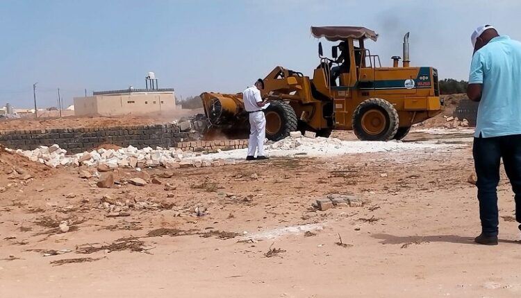 شن حملات لازالة التعديات