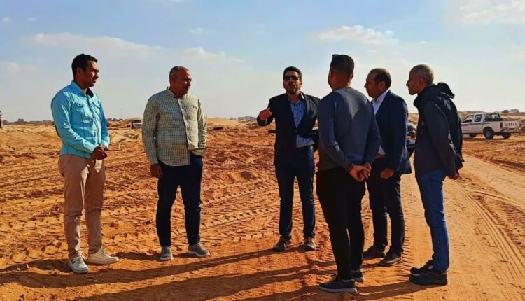 جولة تفقدية لرئيس جهاز العبور الجديدة