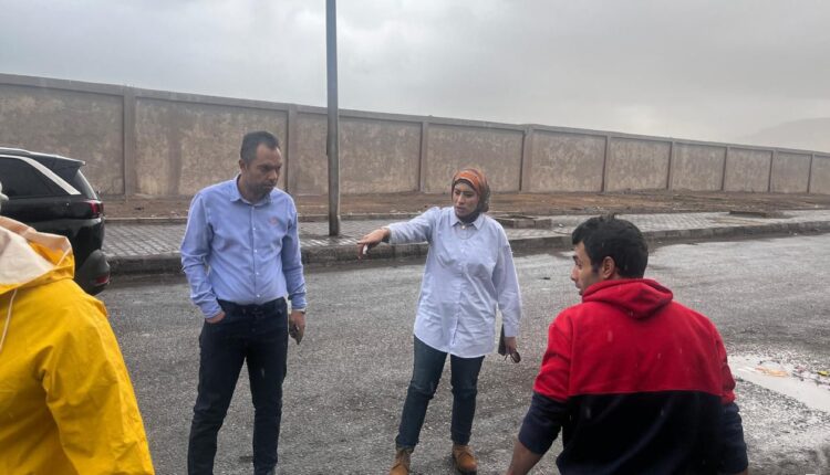 جانب من متابعة رئيس جهاز السويس الجديدة