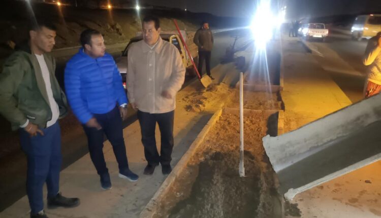 جانب من متابعة رئيس جهاز الشروق للأعمال بالمدينة