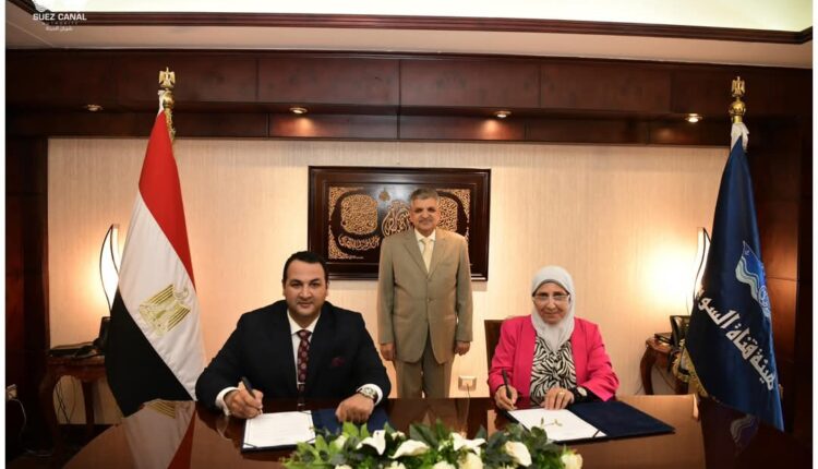 توقيع بروتوكول تعاون بين هيئة قناة السويس والشركة الهندسية المصرية