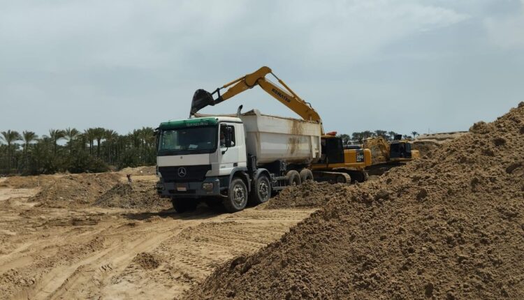 جانب من أعمال التنفيذ بمشروع "ديارنا"