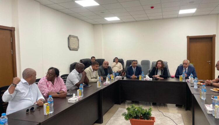 جانب من الزيارة