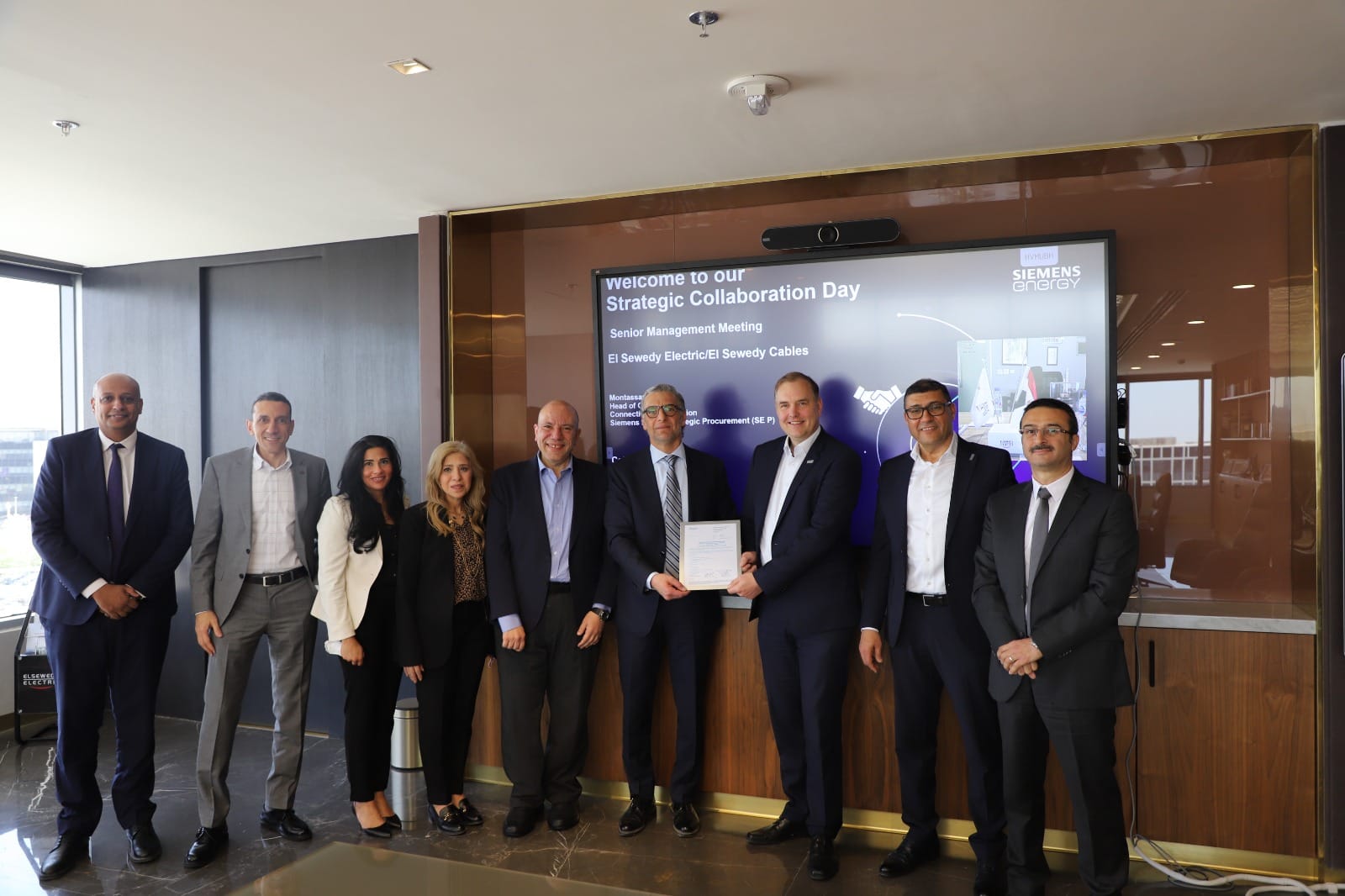 «السويدي للكابلات» شريك استراتيجي إقليمي مع «Siemens Energy»
