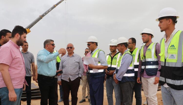 جانب من جولة رئيس جهاز مدينة السادات