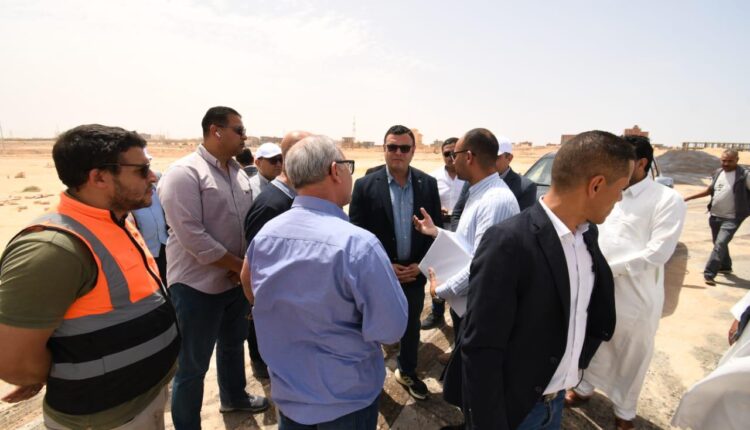 جانب من جولة وزير الإسكان