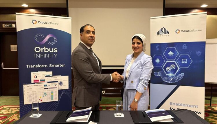 «ألكان تليكوم» توقع شراكة استراتيجية مع «Orbus Software»