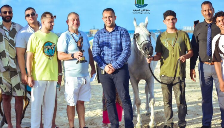 رئيس جهاز القري السياحية يشهد فعاليات بطولة الخيول العربية بالساحل الشمالى