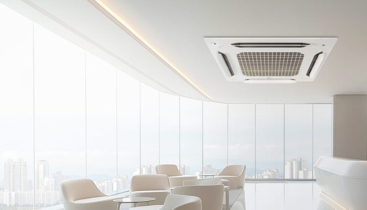 مكيف الهواء التجاري رباعي الاتجاهات