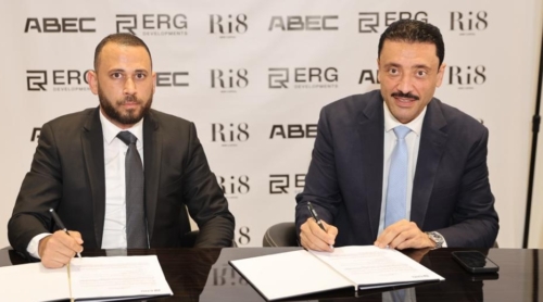 شركة «ERG Developments» تتعاون مع «ABEC Egypt» لتنفيذ وتشطيب 6 مباني بمشروع «RI8»
