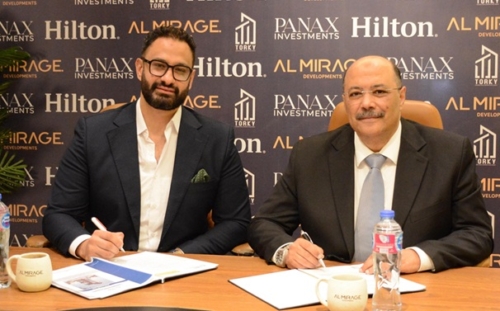 «الميراج للتطوير» تبدأ تنفيذ الأعمال الإنشائية بمشروعها الأيقوني «فندق هيلتون العاصمة الجديدة داون تاون»