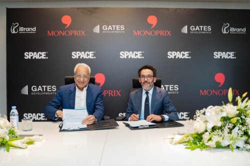 شركة «Gates Developments» تتعاقد مع «Monoprix» الفرنسية لافتتاح فرعها بمشروع SPACE
