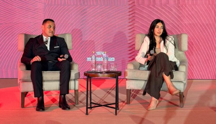 جانب من المؤتمر الصحفي لاطلاق المشروع