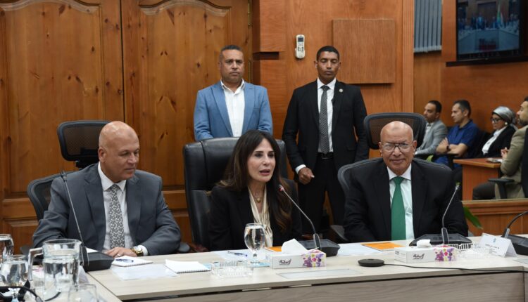 وزيرة الإسكان تترأس اجتماع اللجنة التنسيقية العليا لمياه الشرب والصرف الصحي