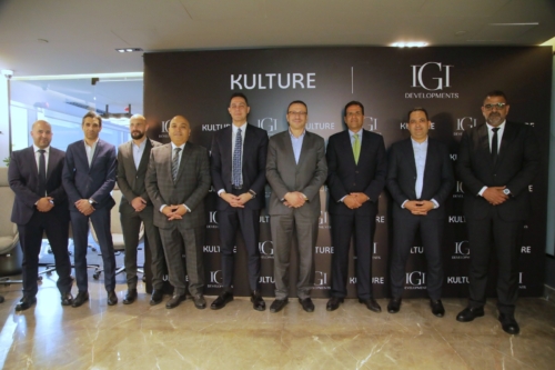 شراكة إستراتيجية بين «IGI Developments» و«Kulture Developments» لتطوير مشروع باستثمارات 5 مليارات جنيه