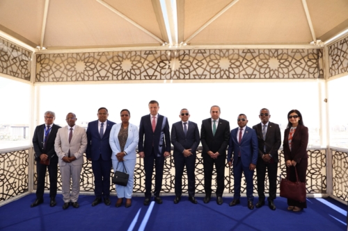 العاصمة الجديدة تستقبل رئيس جمهورية مدغشقر