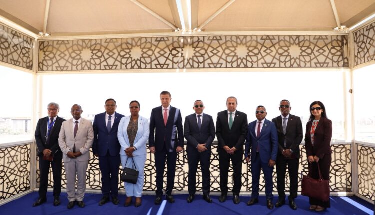 العاصمة الجديدة تستقبل رئيس جمهورية مدغشقر