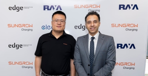 «راية للمباني الذكية» و«Sungrow» تعززان مكانة «Electra» كأسرع شبكة لشحن المركبات الكهربائية في مصر