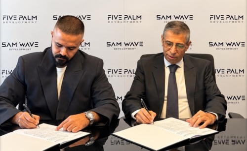 شراكة استراتيجية بين «Five Palm» و«Sam Wave» باستثمارات 35 مليار جنيه