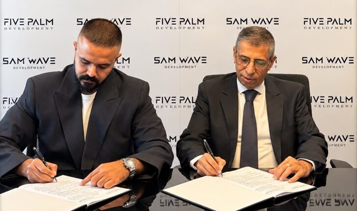 شراكة استراتيجية بين «Five Palm» و«Sam Wave» باستثمارات 35 مليار جنيه