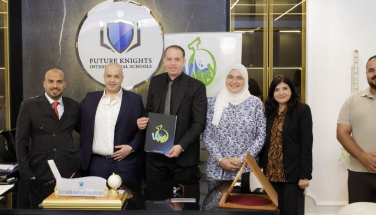 مدرسة «Future Knights International Schools» توقع اتفاقية تعاون مع منصة Vlaby»