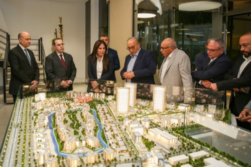وزيرة الإسكان تطّلع على مستجدات تنفيذ مشروع «205» بمدينة الشيخ زايد