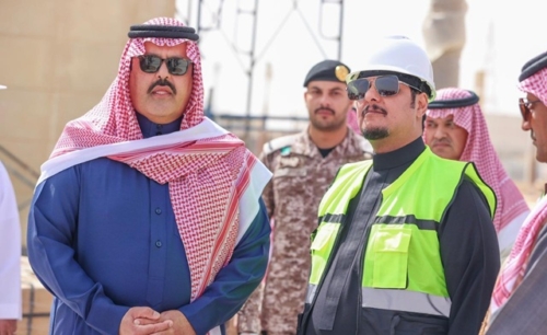 أمير منطقة حائل السعودية يفتتح مشروع تطوير «المنطقة المركزية»